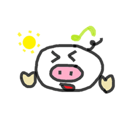 Pigs feeling of sticker #12375782