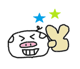 Pigs feeling of sticker #12375784