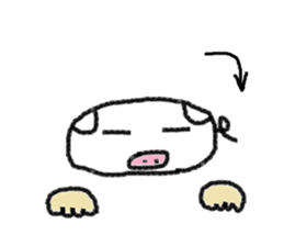 Pigs feeling of sticker #12375785