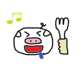 Pigs feeling of sticker #12375787