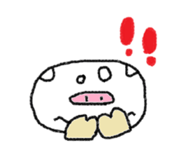 Pigs feeling of sticker #12375790