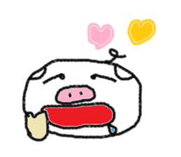Pigs feeling of sticker #12375791