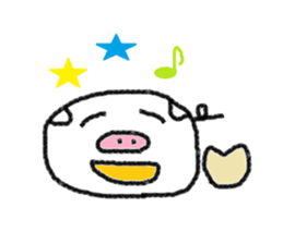 Pigs feeling of sticker #12375792
