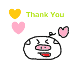 Pigs feeling of sticker #12375793