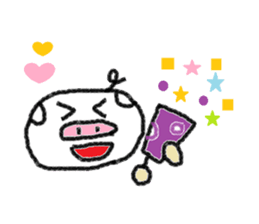 Pigs feeling of sticker #12375796