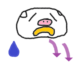 Pigs feeling of sticker #12375797
