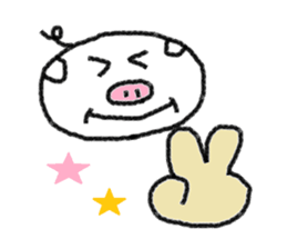 Pigs feeling of sticker #12375799