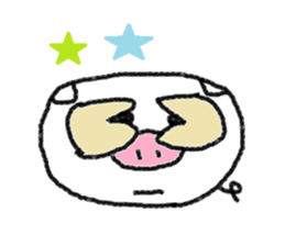 Pigs feeling of sticker #12375803