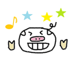 Pigs feeling of sticker #12375804