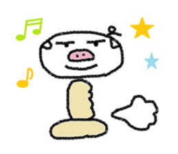 Pigs feeling of sticker #12375806