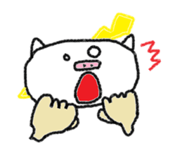 Pigs feeling of sticker #12375807