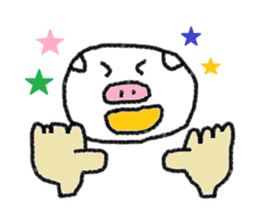 Pigs feeling of sticker #12375809