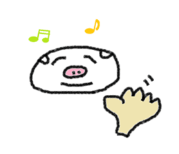 Pigs feeling of sticker #12375810