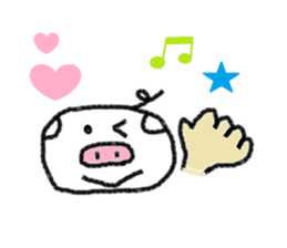Pigs feeling of sticker #12375814