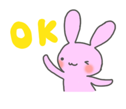 Usarin of the rabbit sticker #12376270