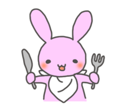 Usarin of the rabbit sticker #12376278