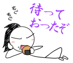 Stick Figures SAMURAI sticker #12376715