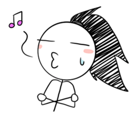 Stick Figures SAMURAI sticker #12376727