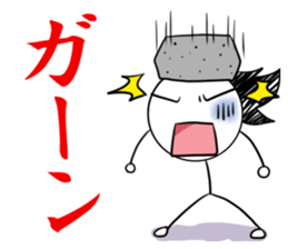 Stick Figures SAMURAI sticker #12376736