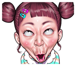 funny face Collection sticker #12376942