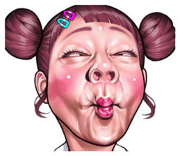 funny face Collection sticker #12376945