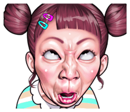 funny face Collection sticker #12376946
