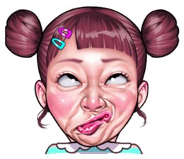 funny face Collection sticker #12376949