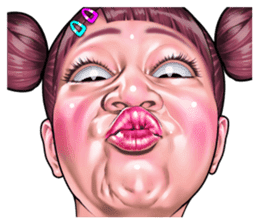 funny face Collection sticker #12376950