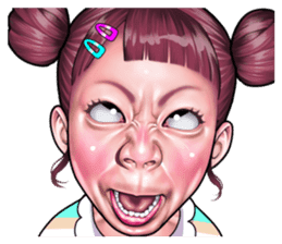 funny face Collection sticker #12376951