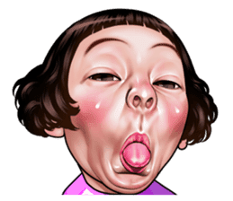 funny face Collection sticker #12376952