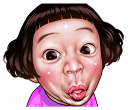 funny face Collection sticker #12376956