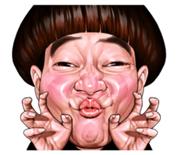 funny face Collection sticker #12376964