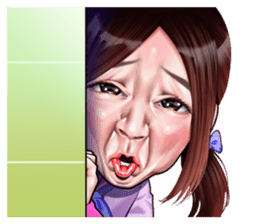 funny face Collection sticker #12376979