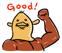 Duckbill man sticker #12376982