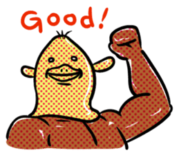 Duckbill man sticker #12376982