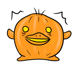 Duckbill man sticker #12376983