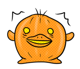 Duckbill man sticker #12376983