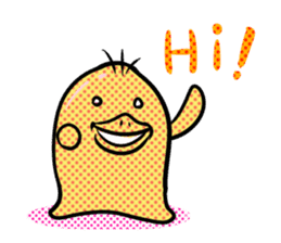 Duckbill man sticker #12376984