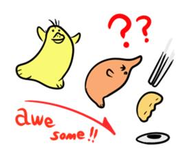 Duckbill man sticker #12377003