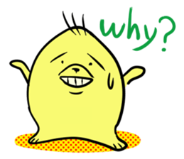 Duckbill man sticker #12377008