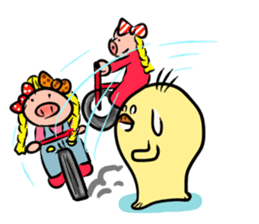 Duckbill man sticker #12377011