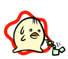 Duckbill man sticker #12377012