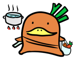 Duckbill man sticker #12377015