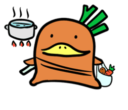 Duckbill man sticker #12377015