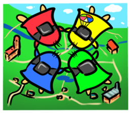 Duckbill man sticker #12377021