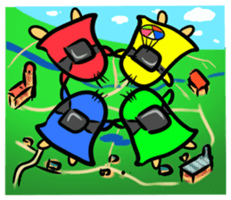 Duckbill man sticker #12377021