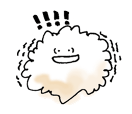 Cloud cloud Alien sticker #12377625