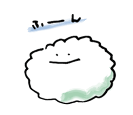 Cloud cloud Alien sticker #12377630