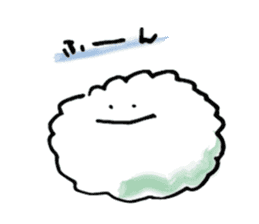 Cloud cloud Alien sticker #12377630