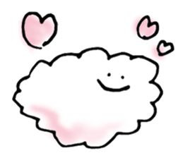 Cloud cloud Alien sticker #12377634